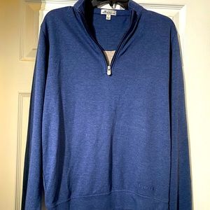Peter Millar Zip Up Amherst Pull Over Men’s Small